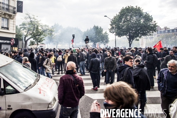 1er Mai 2018 sous les Gaz Lacrymongenes