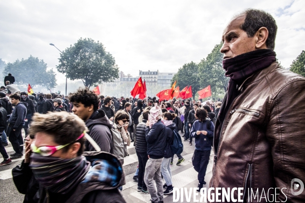 1er Mai 2018 sous les Gaz Lacrymongenes