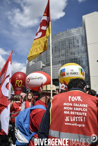 Journée de manifestation du 1er mai 2018 à Paris.