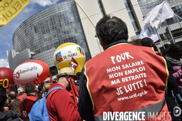 Journée de manifestation du 1er mai 2018 à Paris.