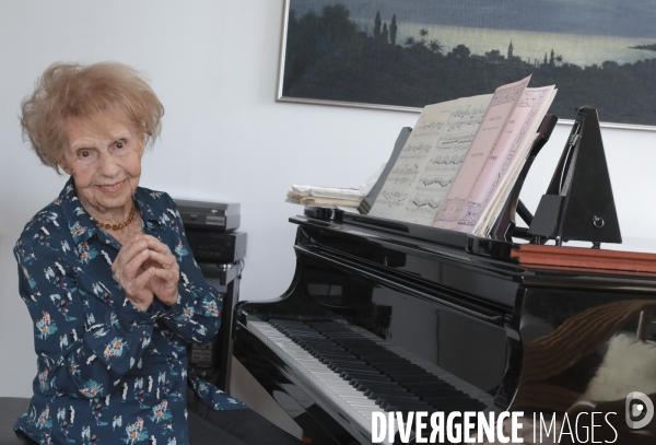 Colette maze pianiste 104 ans