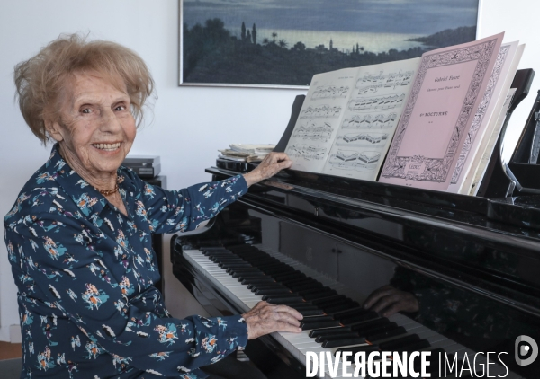 Colette maze pianiste 104 ans