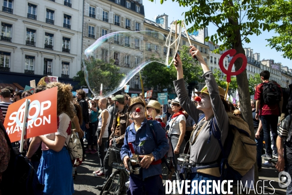 La fête à Macron