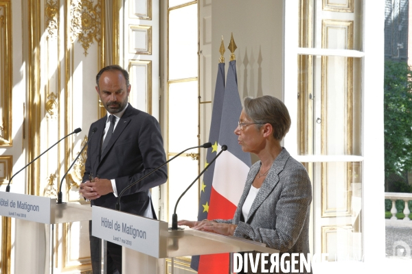 Edouard Philippe , Premier ministre,  reçoit ce lundi les syndicats de cheminots