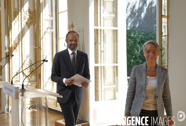 Edouard Philippe , Premier ministre,  reçoit ce lundi les syndicats de cheminots