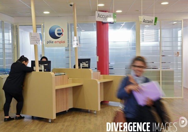 Une agence Pôle Emploi à Clichy sous Bois