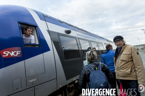 Défense ligne ferroviaire Abbeville-Le Tréport