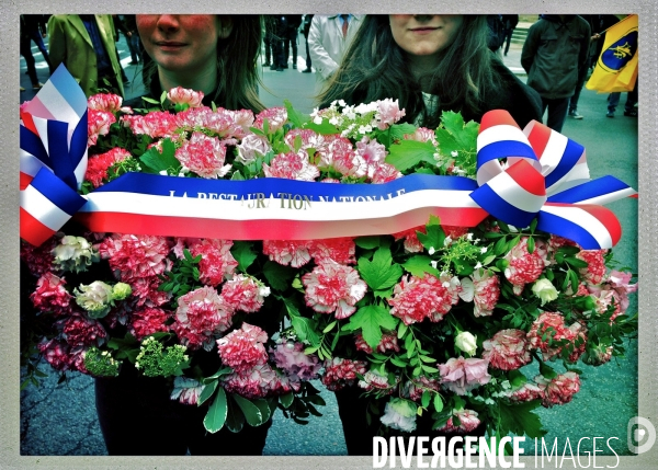 Défilé de l Action Française pour rendre hommage à Jeanne d Arc