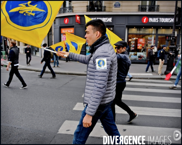 Défilé de l Action Française pour rendre hommage à Jeanne d Arc