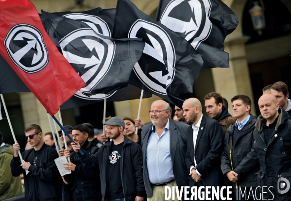 Défilé de La Dissidence Française pour rendre hommage à Jeanne d Arc