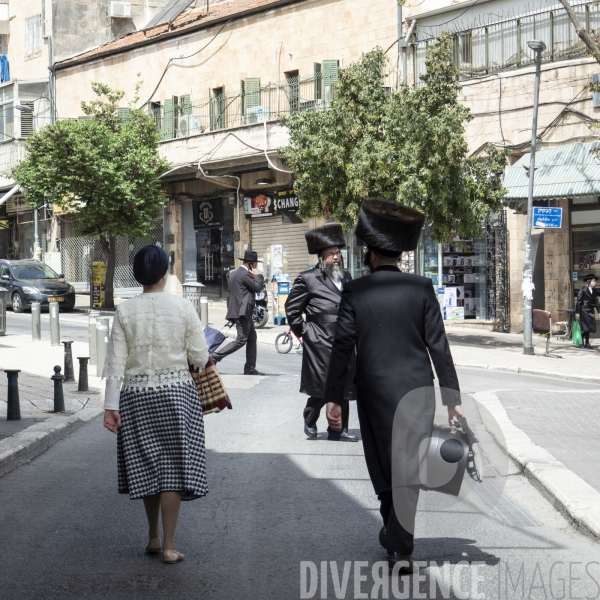 Quartier ultra-orthodox Méa Shéarim à Jérusalem