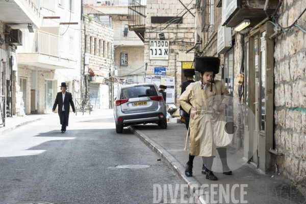 Quartier ultra-orthodox Méa Shéarim à Jérusalem