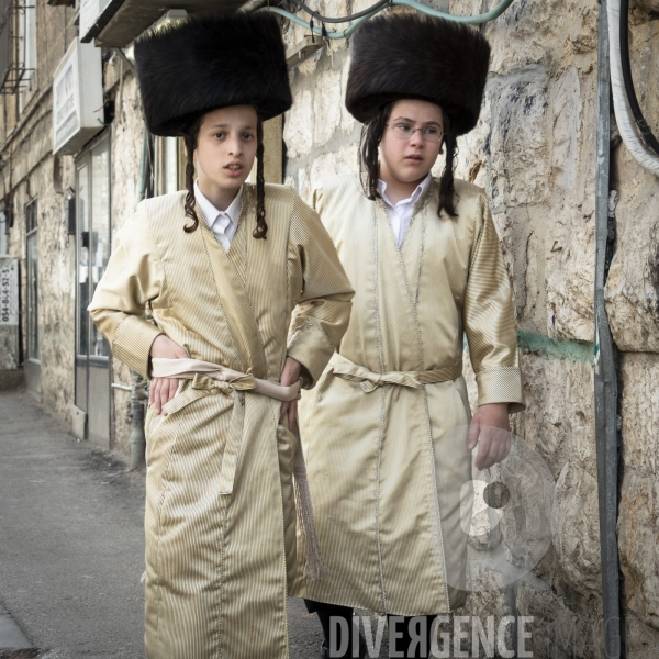 Quartier ultra-orthodox Méa Shéarim à Jérusalem