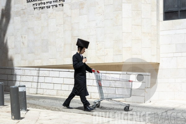 Quartier ultra-orthodox Méa Shéarim à Jérusalem
