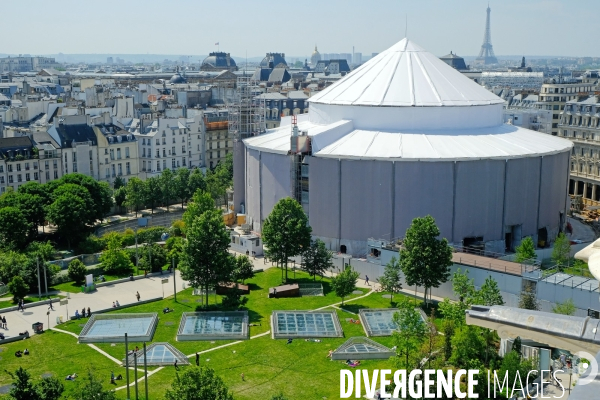 Après dix ans de travaux, les Halles retrouvent leur place  au coeur de Paris.
