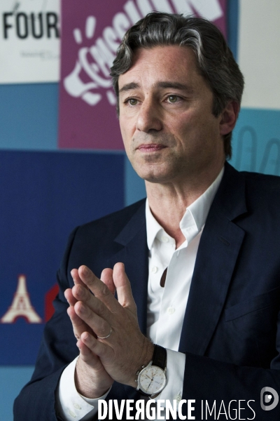 Laurent SOLLY, directeur général de Facebook France et Europe du sud, dans les locaux de Facebook à Paris.