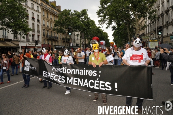 Manifestation service public 22 mai 2018