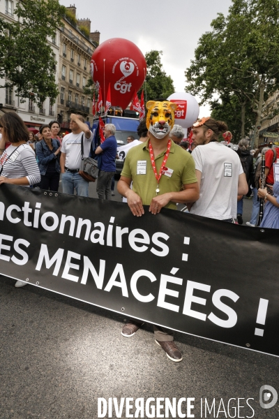 Manifestation service public 22 mai 2018