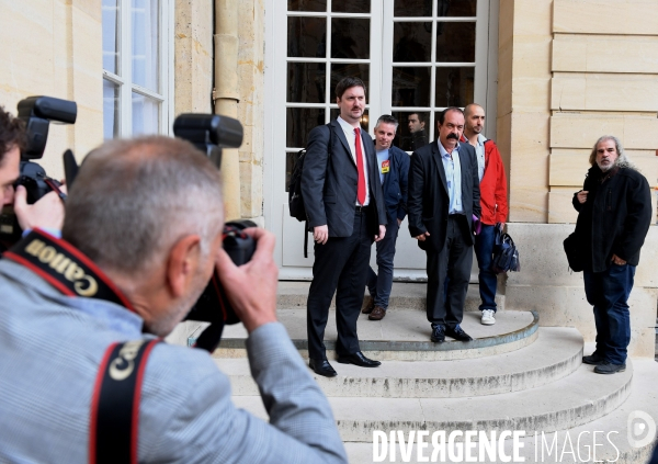 Edouard Philippe reçoit les organisations syndicales de la sncf