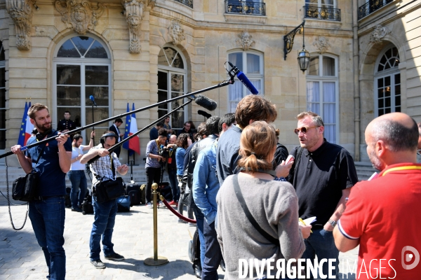 Edouard Philippe reçoit les organisations syndicales de la sncf