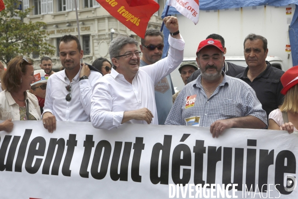 Marée humaine à Marseille