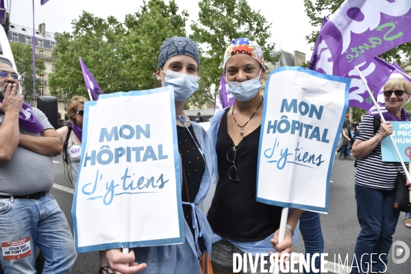 Manifestation La marée populaire anti Macron, le 26 mai à Paris.