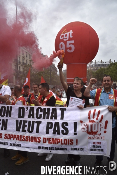 Manifestation La marée populaire anti Macron, le 26 mai à Paris.