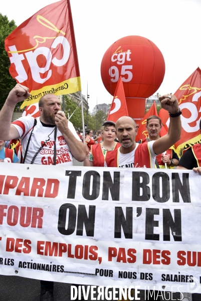 Manifestation La marée populaire anti Macron, le 26 mai à Paris.