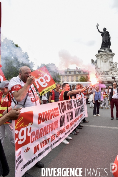 Manifestation La marée populaire anti Macron, le 26 mai à Paris.