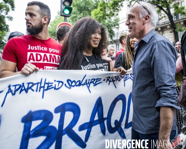 Manifestation  Maree Populaire , Paris.