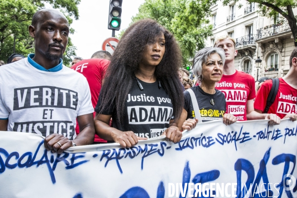 Manifestation  Maree Populaire , Paris.