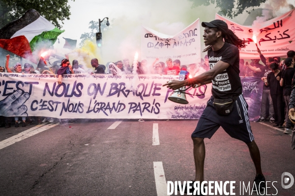 Manifestation  Maree Populaire , Paris.