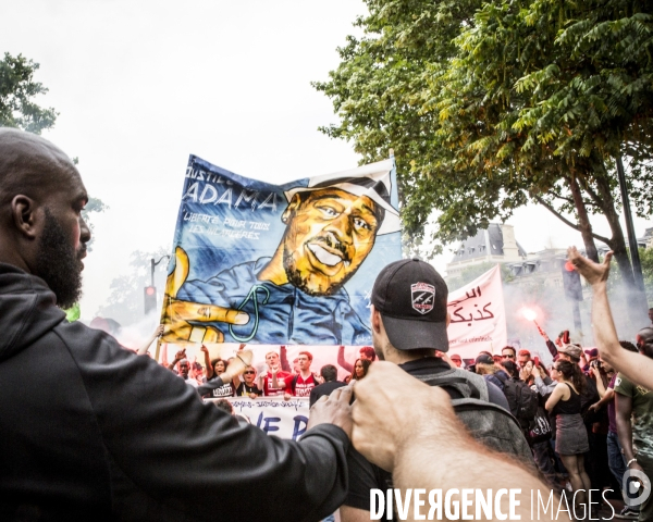 Manifestation  Maree Populaire , Paris.