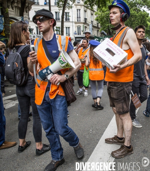 Manifestation  Maree Populaire , Paris.