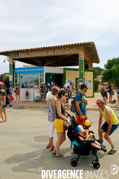 Sur l  île de Porquerolles