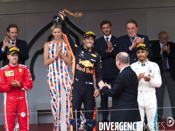 Monaco F1 Grand Prix - Podium