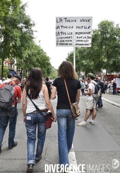 Manifestation La marée populaire anti Macron, le 26 mai à Paris.