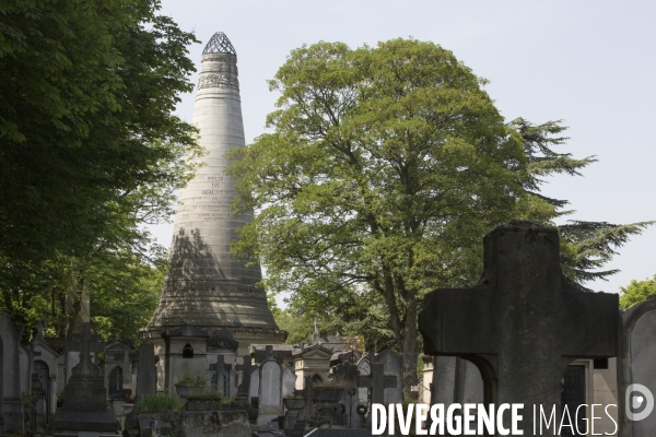 Les tombes  people  du pere lachaise