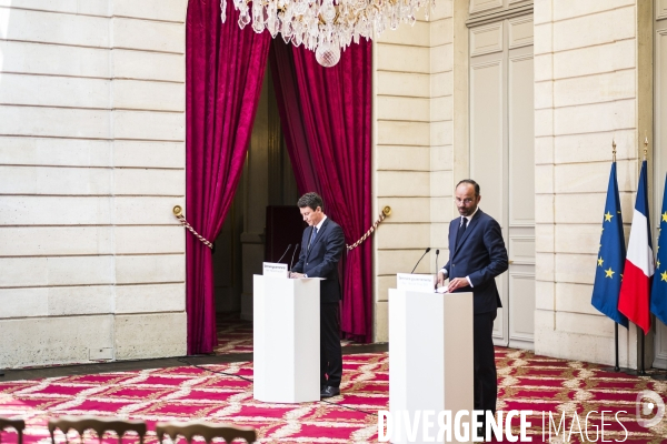 Séminaire gouvernemental au palais de l Elysée.