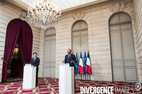 Séminaire gouvernemental au palais de l Elysée.