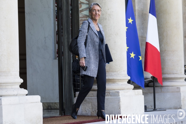 Séminaire gouvernemental au palais de l Elysée.