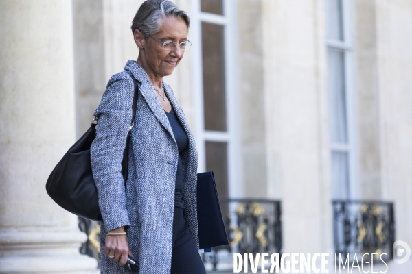 Séminaire gouvernemental au palais de l Elysée.