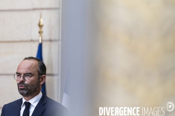 Séminaire gouvernemental au palais de l Elysée.