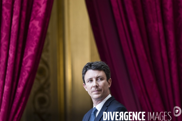 Séminaire gouvernemental au palais de l Elysée.