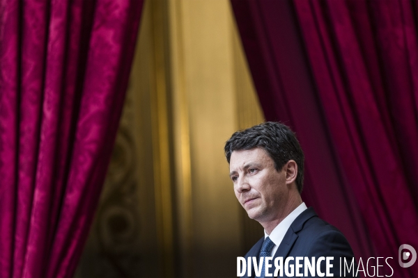 Séminaire gouvernemental au palais de l Elysée.