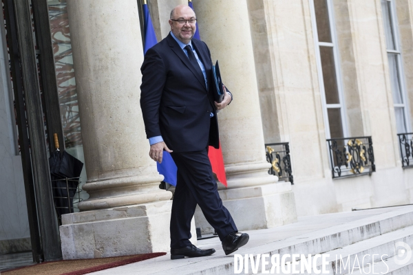Séminaire gouvernemental au palais de l Elysée.