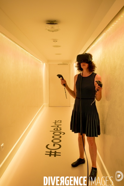 Visite du lab de l institut culturel Google