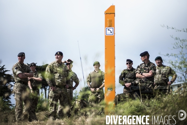 Catamaran 2018 , entrainement interarmées franco-britannique.