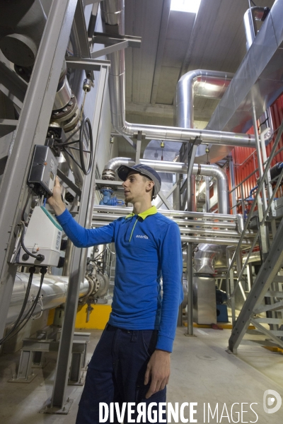 Chaufferie biomasse enerlis des ulis