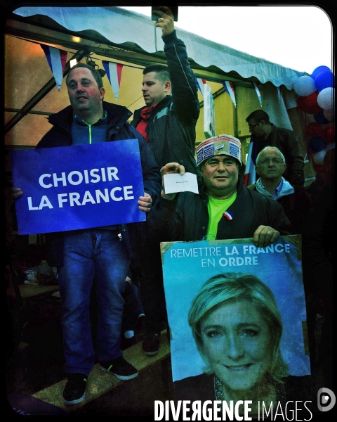 Marine Le Pen à Ennemain